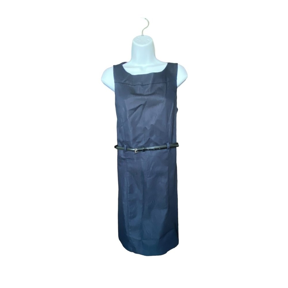 Studio JPR Size M Missy Denim Color Belted Dress Sleeveless NWT New